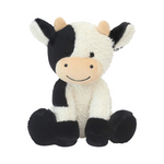 9" Cow Stuffed Animals Soft Cuddly Cow Plush Stuffed Animal Toy for Kids