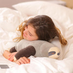 24.4” Giant Sloth Plushie - Cute Sloth Stuffed Animal Not Weighted, Soft Hugging for Sleeping Sloth Body Pillow, Squishy Plush Toy, Birthday Christmas Party Gifts for Kids Adults