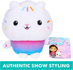 Gabby’S Dollhouse, 7-Inch Cakey Cat Purr-Ific Plush Toy, Kids Toys for Ages 3 and Up