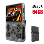 Open Source Retro Handheld Video Game Console Linux System 3.5 Inch IPS Screen Portable Pocket Video Player 64GB 128G Games