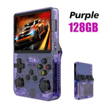 Open Source Retro Handheld Video Game Console Linux System 3.5 Inch IPS Screen Portable Pocket Video Player 64GB 128G Games