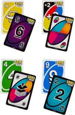 UNO FLIP! Family Card Game, with 112 Cards in a Sturdy Storage Tin, Makes a Great Gift for 7 Year Olds and Up