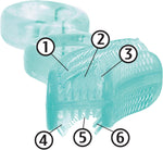 Oral Care Baby’S First Toothbrush, Smooth Silicone Bristles Gently Clean Tender Teeth and Gums, for Ages 4+ Months, Blue, 1 Pack