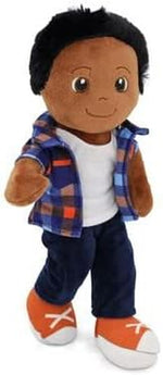 14" Soft Baby Doll for Boys (Charlie) - Plush Rag Doll for Toddlers & Infants, Washable Stuffed Toy with Sensory Fabric Body - Great for Baby Showers, Birthdays & Special Occasions