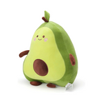 17.3" Avocado Stuffed Animal Pillow Large Squishy Plush Toys Soft Kawaii Food Shaped Baby Stuff Cuddle Toy Adorable Fruit Hugging Pillow for Kids