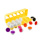 12 PCS Vehicle Car Egg Matching Toy with Holder – STEM Easter Eggs, Educational Shape & Color Puzzle, Plastic Easter Eggs, Easter Basket Stuffers, Easter Gifts for Kids & Toddlers