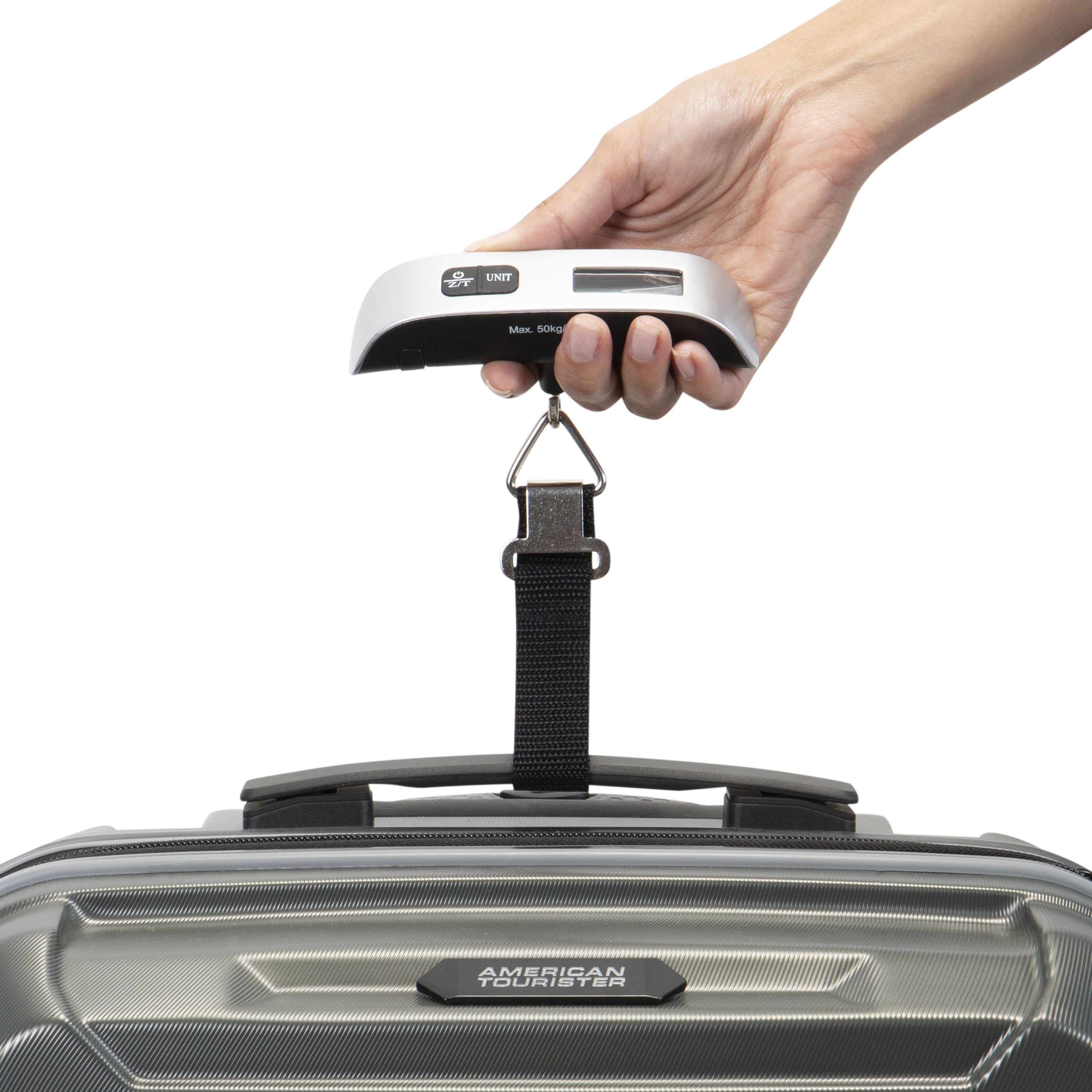 Digital Hanging ABS Luggage Scale, 110 Lbs. Max