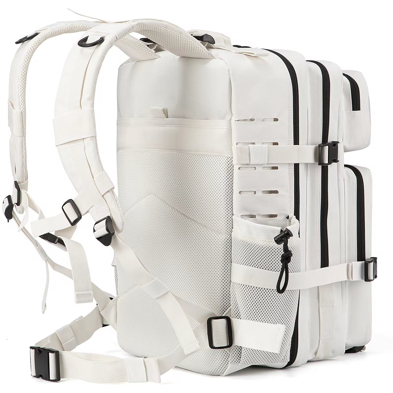 25L/45L Tactical Backpack for Men and Women Outdoor Survival Bug Out Bag Small School Rucksack Hking with Bottle Holder