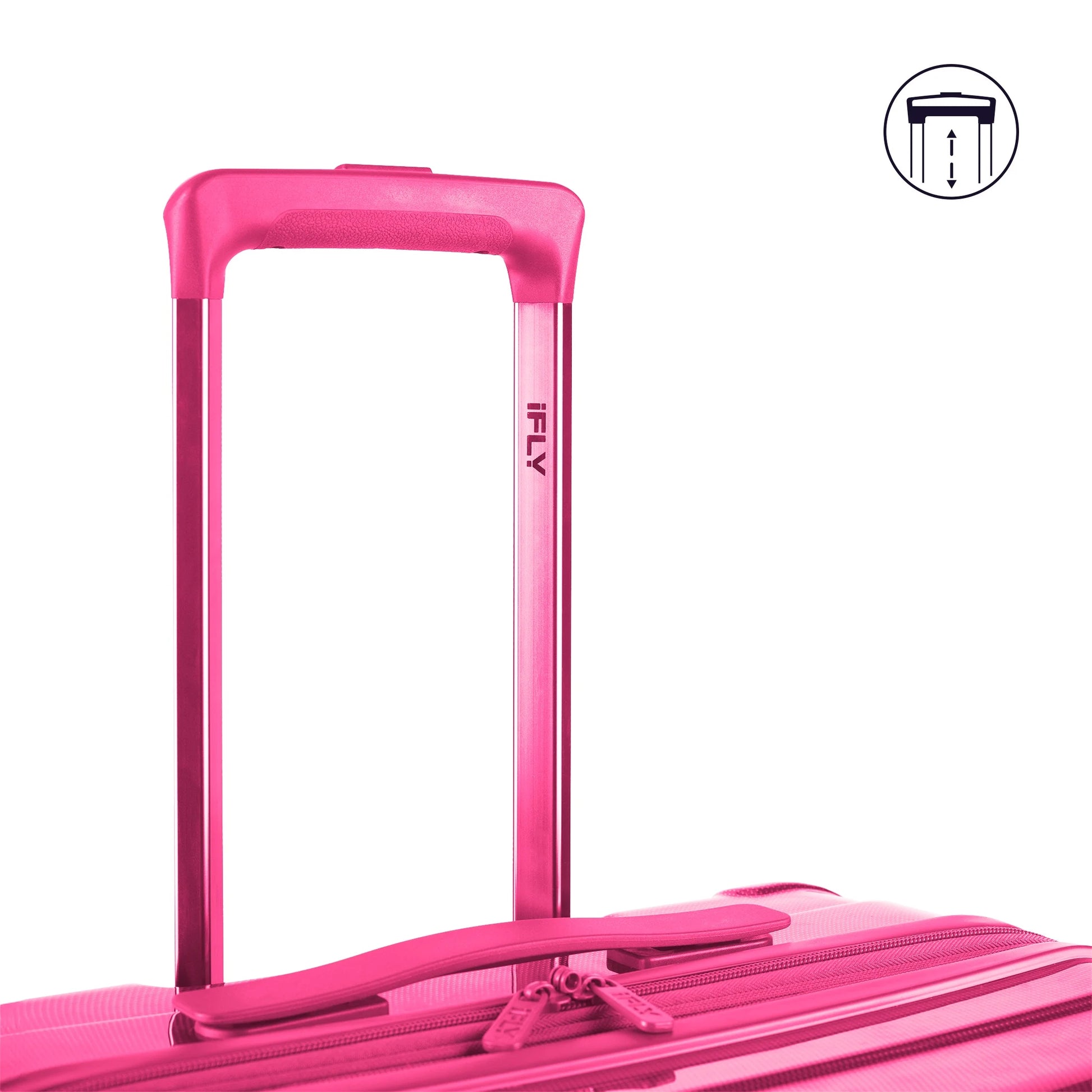 Hardside Fibertech 3.0 24" Checked Luggage, Very Berry