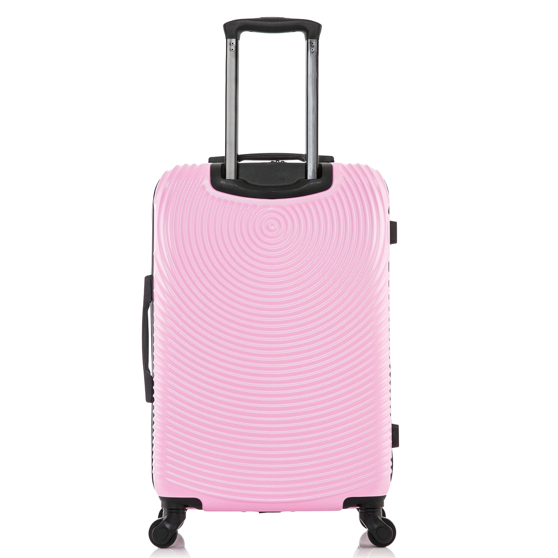 Inception 24" Hardside Lightweight Luggage with Spinner Wheels, Handle and Trolley, Pink