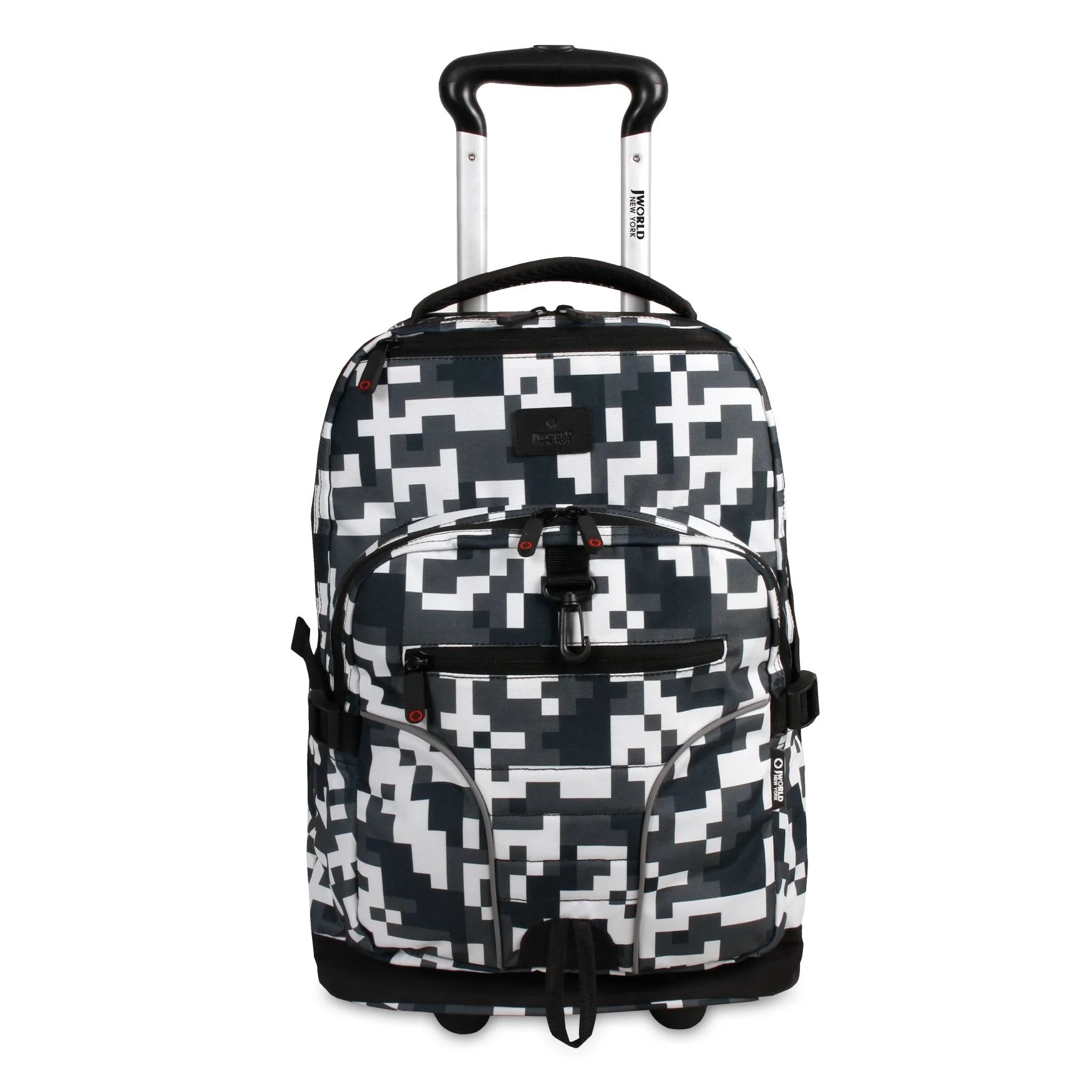 Boys Lunar 19.5" Multi Compartment Laptop Rolling Backpack for School and Travel, Camo