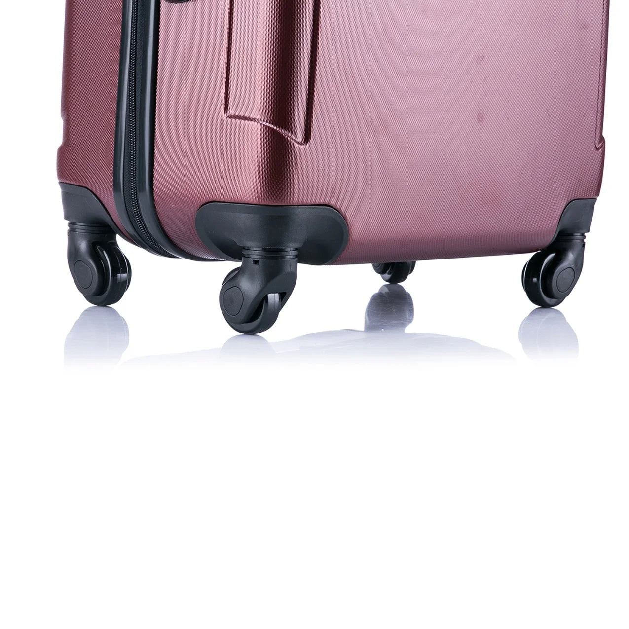 Pilot 28" Hardside Lightweight Luggage with Spinner Wheels, Handle, and Trolley, Wine