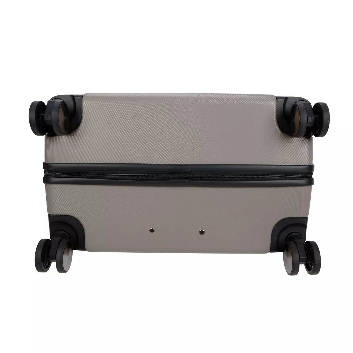 Skyline Hardside Large Checked Spinner Suitcase