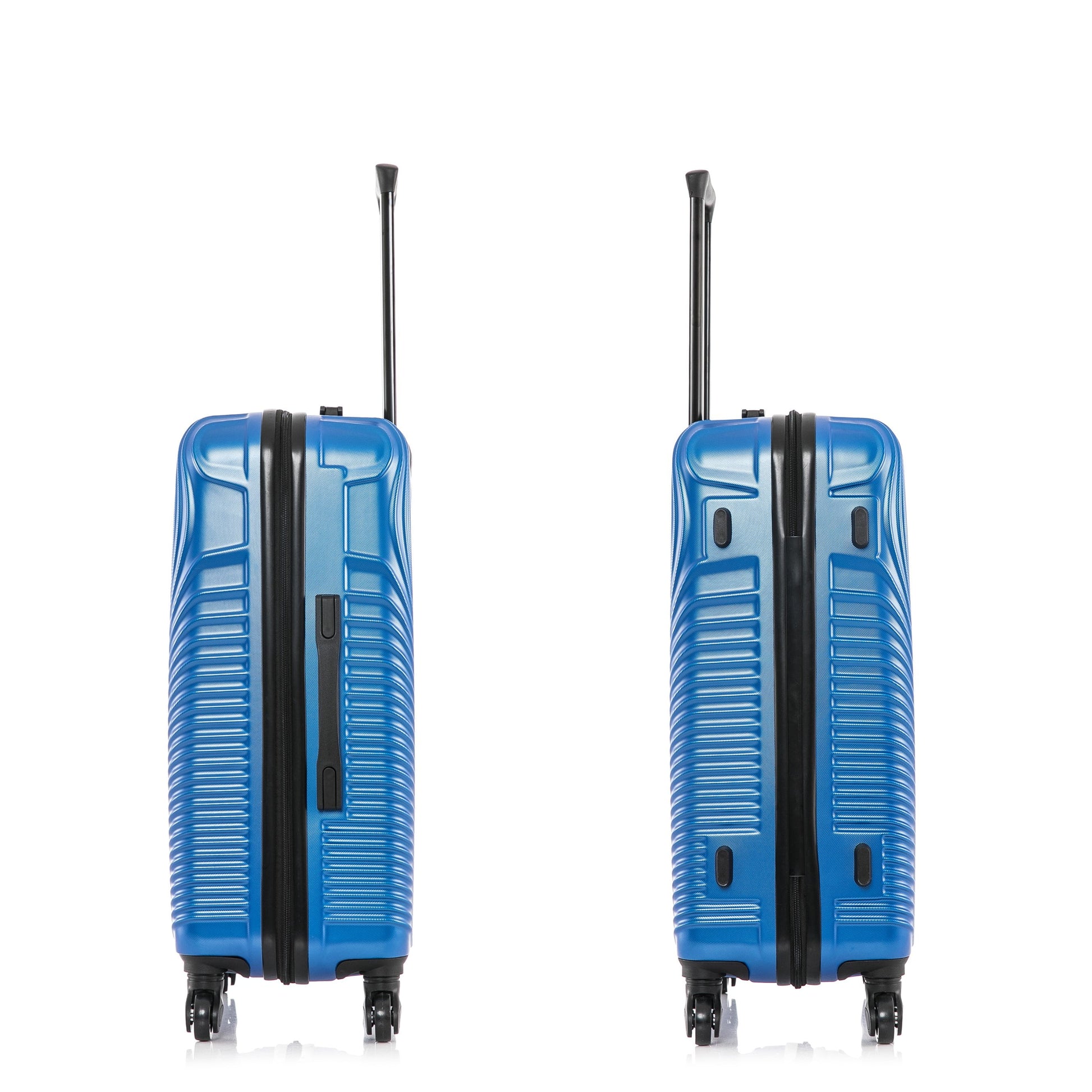 Inception 24" Hardside Lightweight Luggage with Spinner Wheels, Handle and Trolley, Blue