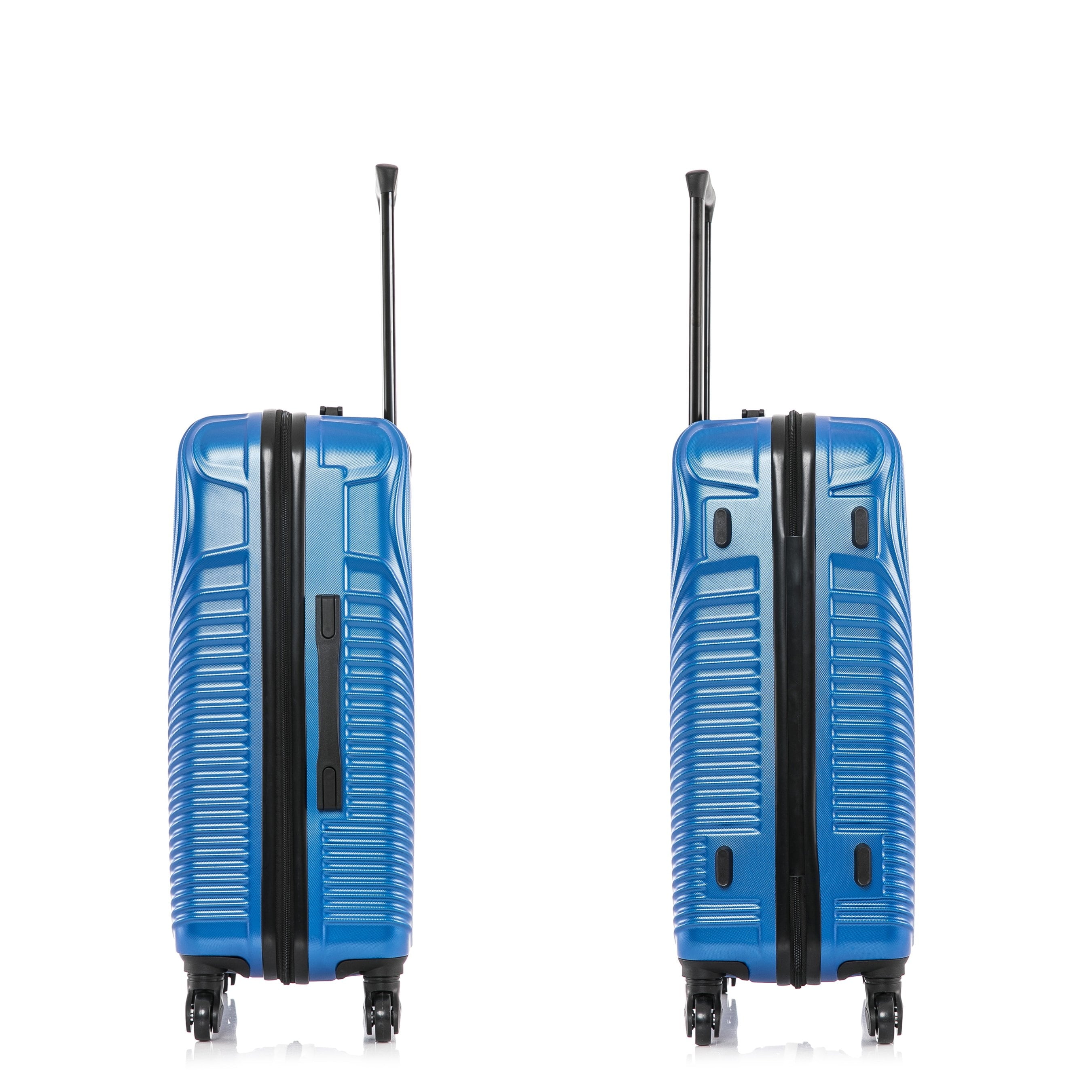 Inception 24" Hardside Lightweight Luggage with Spinner Wheels, Handle and Trolley, Blue