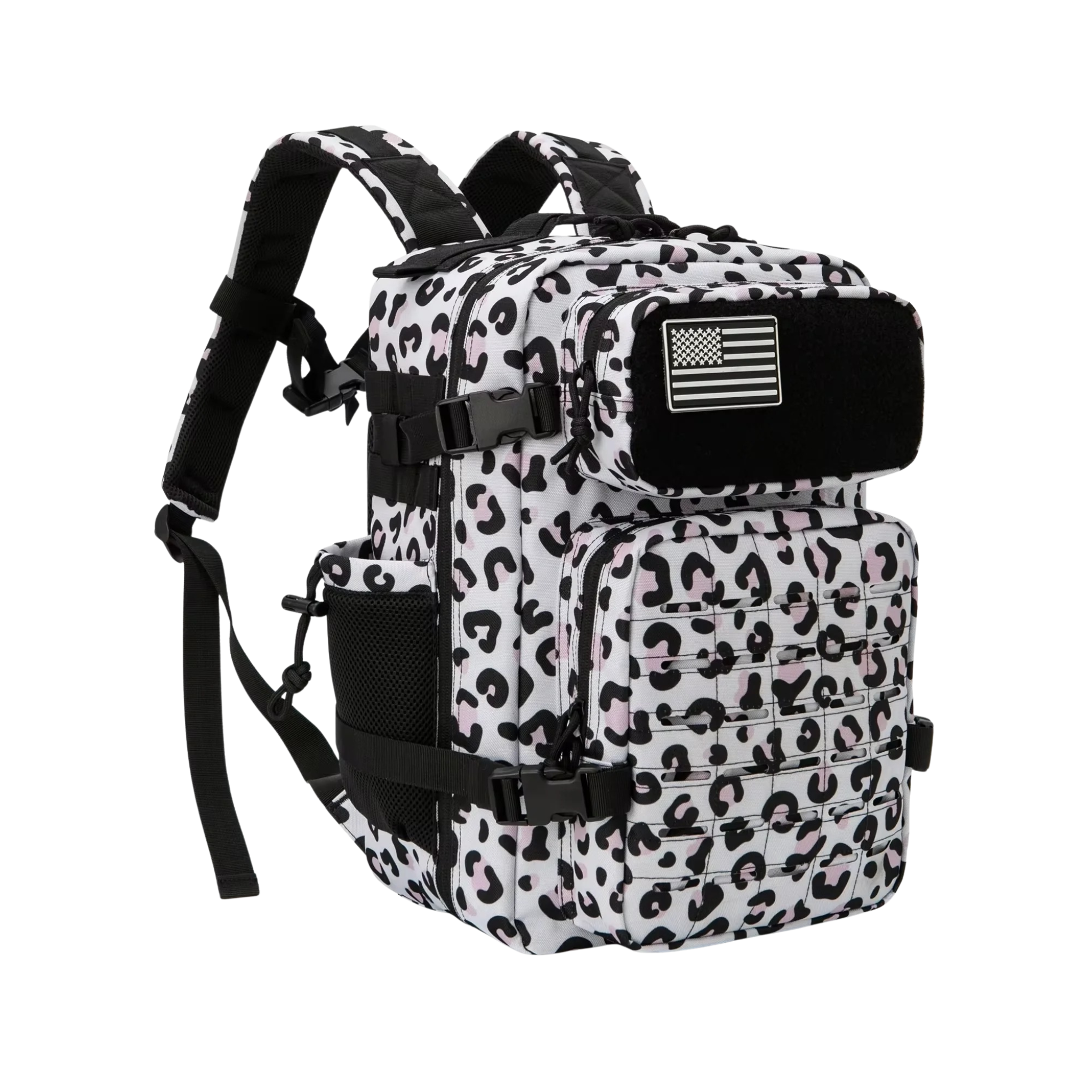 25L/45L Tactical Backpack for Men and Women Outdoor Survival Bug Out Bag Small School Rucksack Hking with Bottle Holder