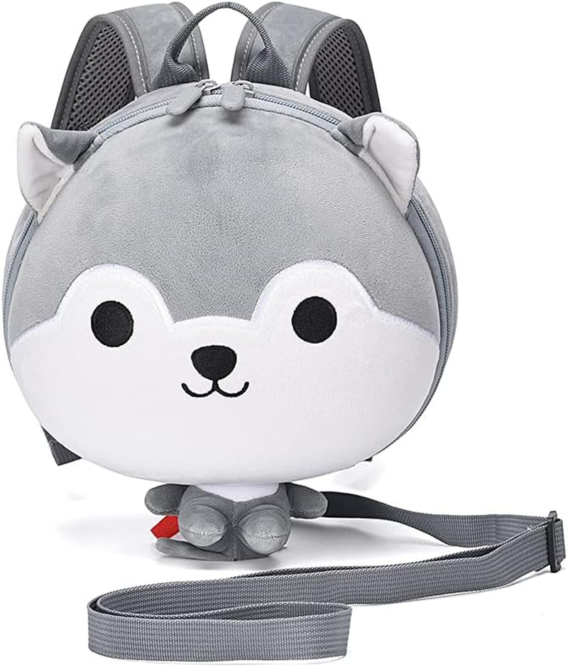Animal Backpack Leash for Toddlers,Baby Harness Backpack for Kids,Child Backpack Walking Leash,Plush Backpack Harness,Cute Backpack Leash,Toddler Tether Backpack (Dog)