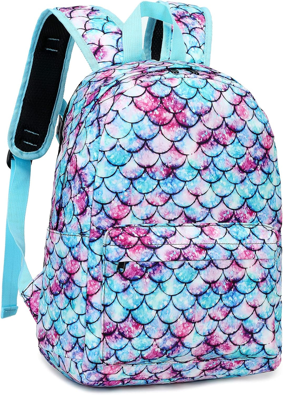 Girls Backpack Preschool School Bag for Kids Elementary Kindergarten Backpack Bookbag (Mermaid)