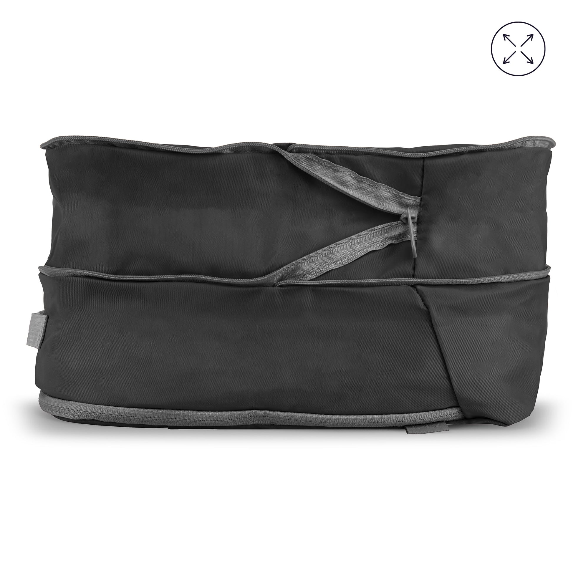 Expandable Packing Cubes 3-Piece Set, Black