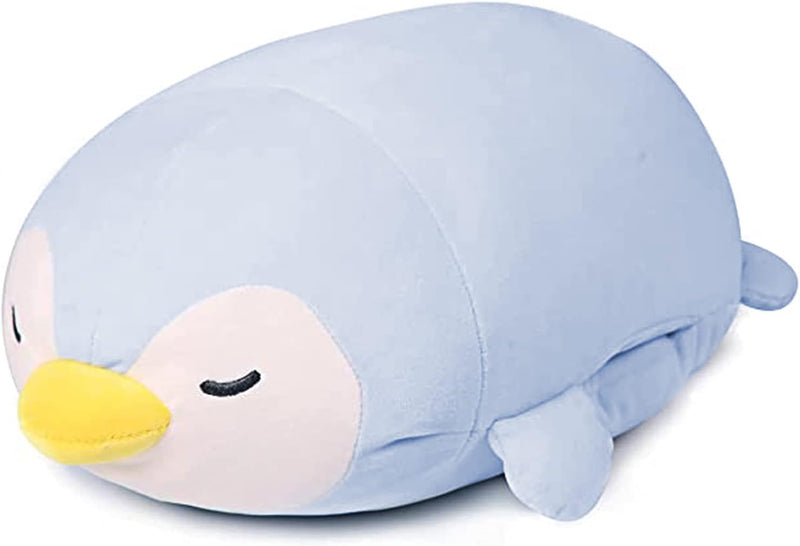 Penguin Plush Pillow Stuffed Animal Snuggly Pillow Cute Plush Toy Snuggle Buddy Penguin Plushie Kawaii Soft Hugging Pillow for Kids Boys Girls 17.7In