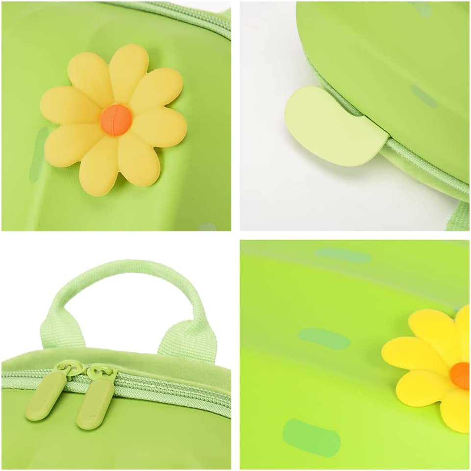 Toddler Leash Backpack for Kids, Waterproof Preschooler Safety Backpack for Girls and Boys (Green)