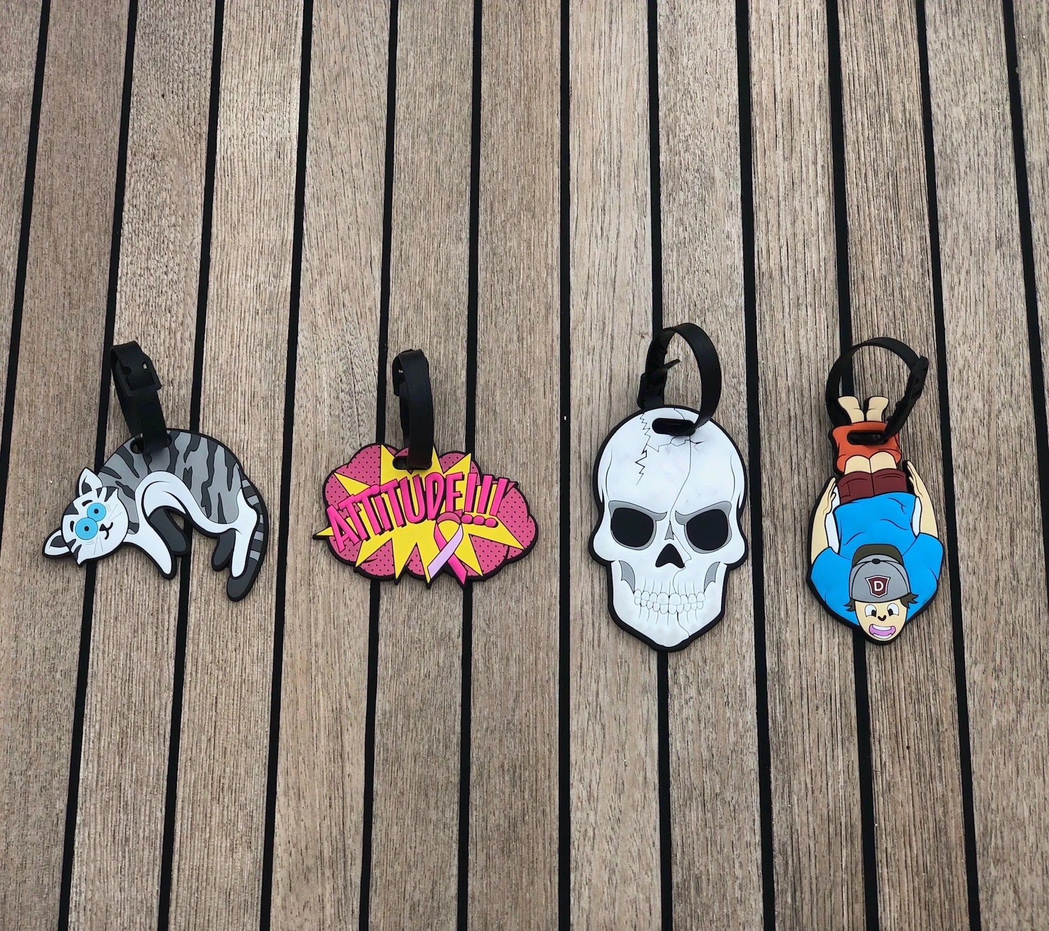 Bungee Jump Luggage Tag Identifier