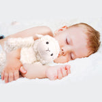 Lamb Stuffed Animal, 12" Stuffed Lamb Plush for Baby, Cuddly Fluffy Sheep Toy, Plushies for Newborn Nursery, Easter Decoration