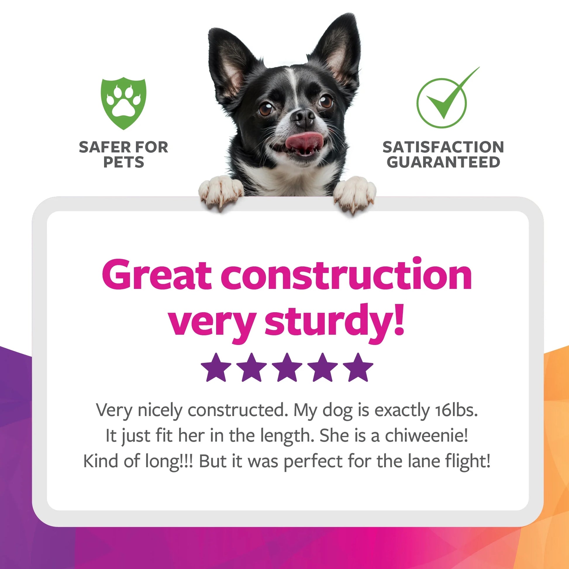 Easy Explorer Medium Guaranteed On-Board Travel Pet Carrier, Black, 16 Lb Limit