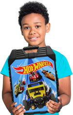 Hot Wheels 48-Car Storage Case – Durable Plastic Carrying Case with Handle for Die-Cast Toy Cars, Fits 1:64 Scale Vehicles, Organizer for Kids Travel & Display