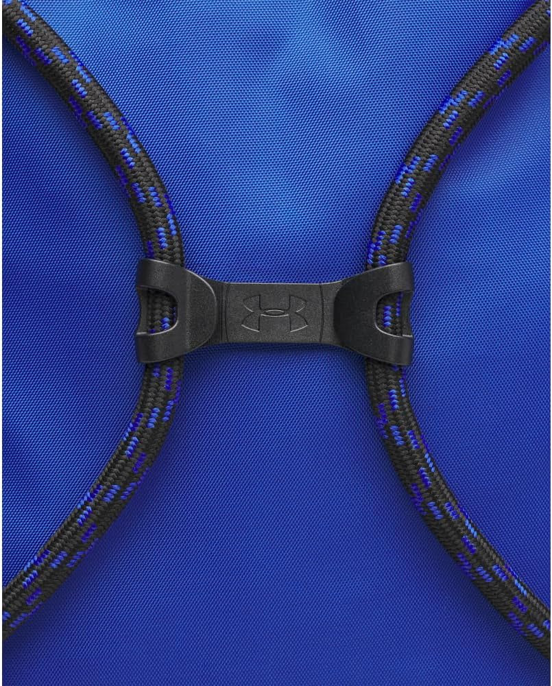 Unisex Hustle Sackpack, (400) Royal/Black/Metallic Silver, One Size Fits Most
