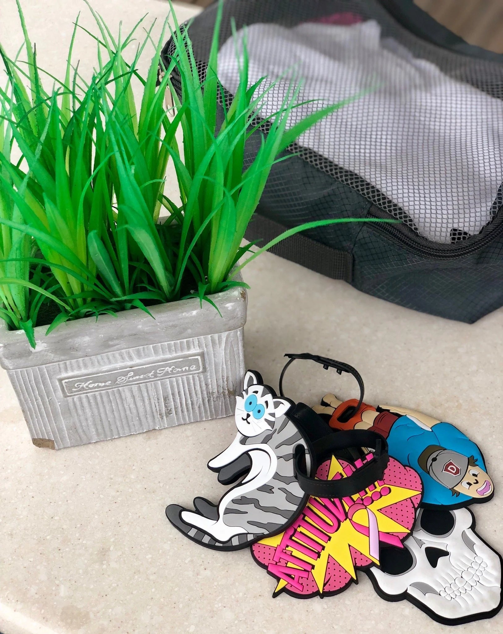 Bungee Jump Luggage Tag Identifier