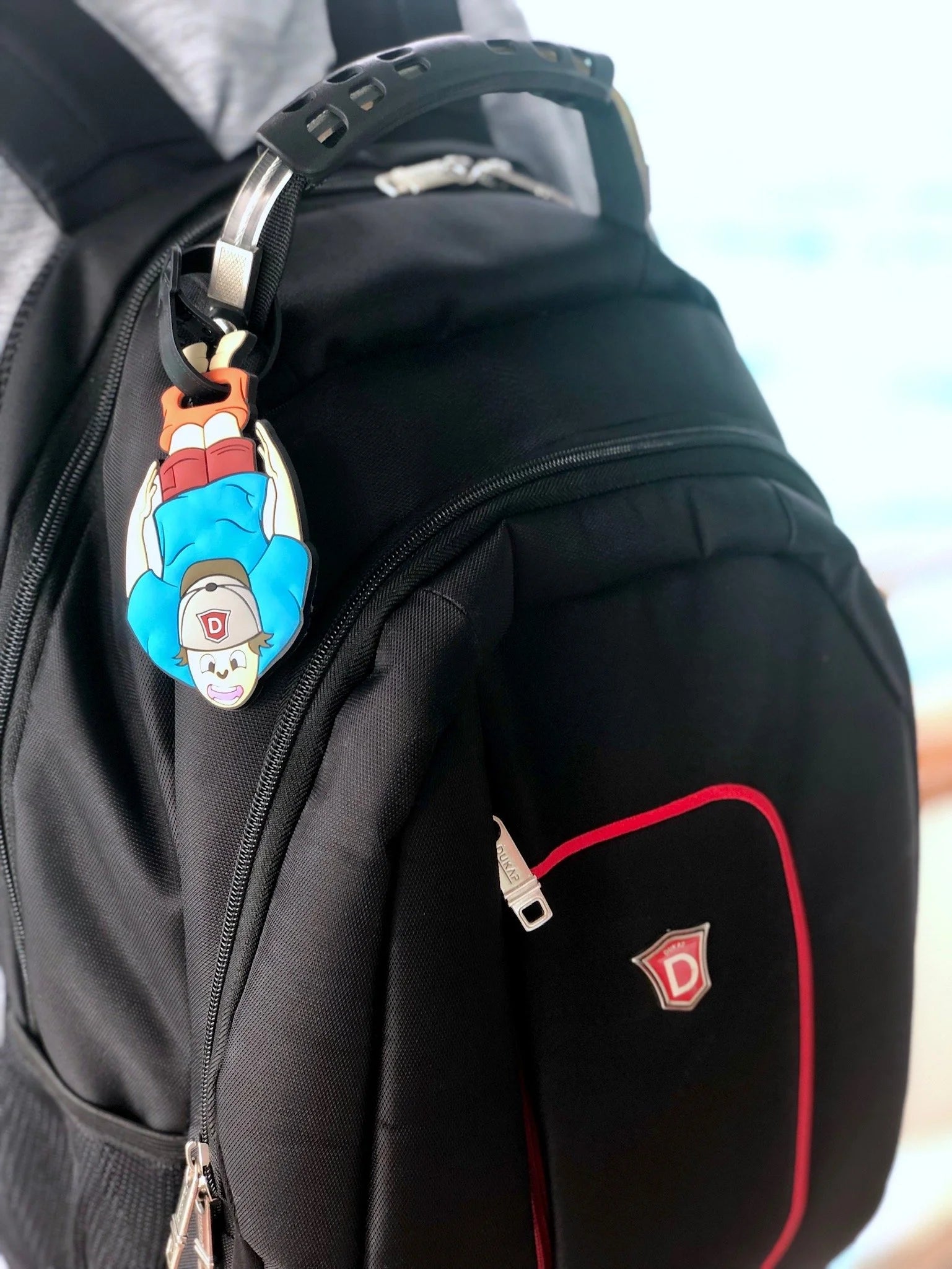 Bungee Jump Luggage Tag Identifier