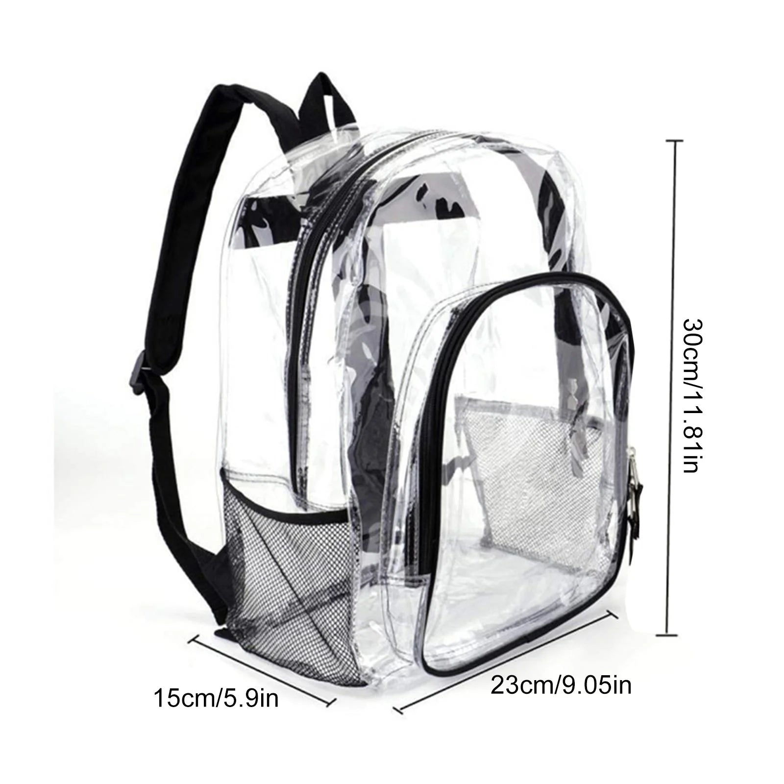 Clear Small Backpack Stadium Approved Transparent Backpack Water Proof Transparent Backpack.