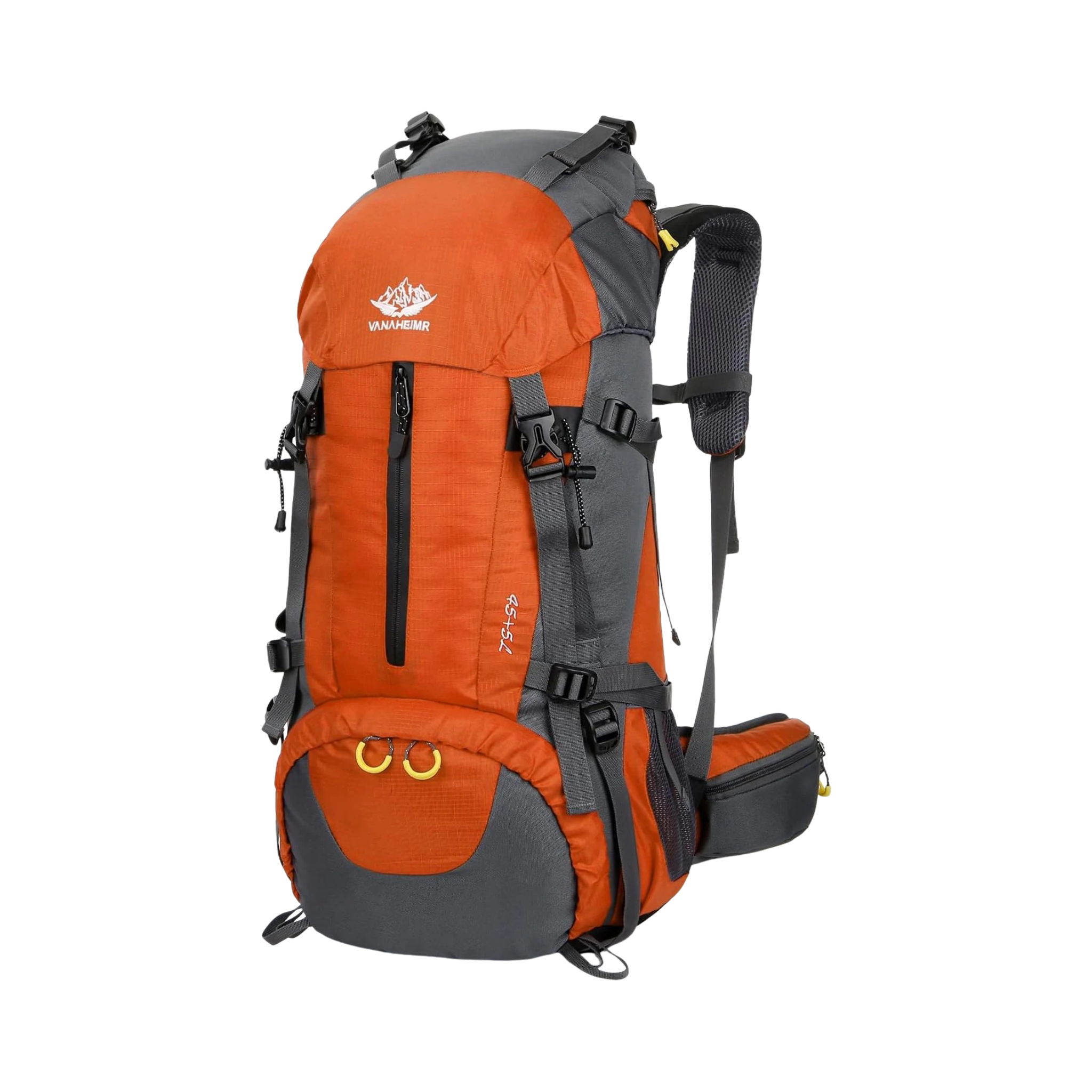 50L Hiking Backpack Men Camping Backpack with Rain Cover 45L+5L Lightweight Backpacking Backpack Travel Backpack