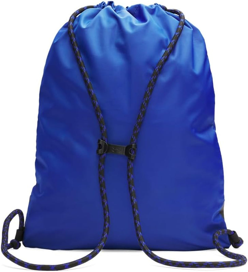 Unisex Hustle Sackpack, (400) Royal/Black/Metallic Silver, One Size Fits Most