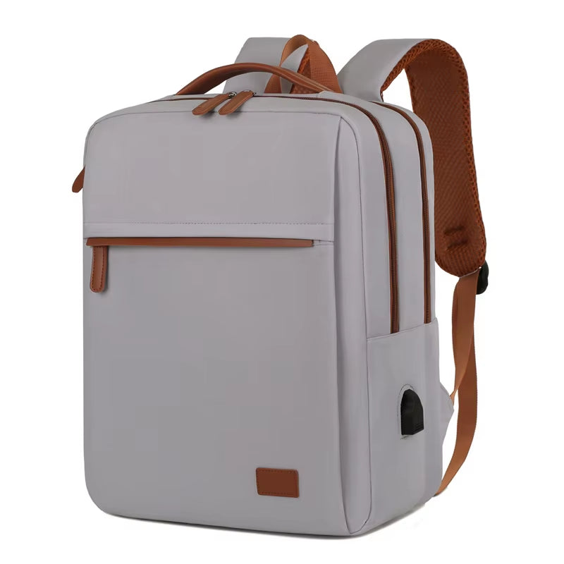 Women'S Large Capacity Travel Backpack Business Laptop Bag with USB Charging Port School Backpack for Teacher Laptop Compartment