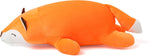 Fox Stuffed Animals Not Weighted, Cute Big Lying Fox Plush Toy, 18.1In Kawaii Soft Plushies, Hugging Body Pillow for Christmas/Birthday/Party Gifts Presents for Kids Girls Boys Adults