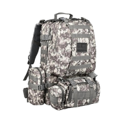 60L Camping Hiking Backpack, Large Multifunction Outdoor Sport Backpack, A*C*U with Patch