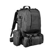 60L Camping Hiking Backpack, Large Multifunction Outdoor Sport Backpack, Black