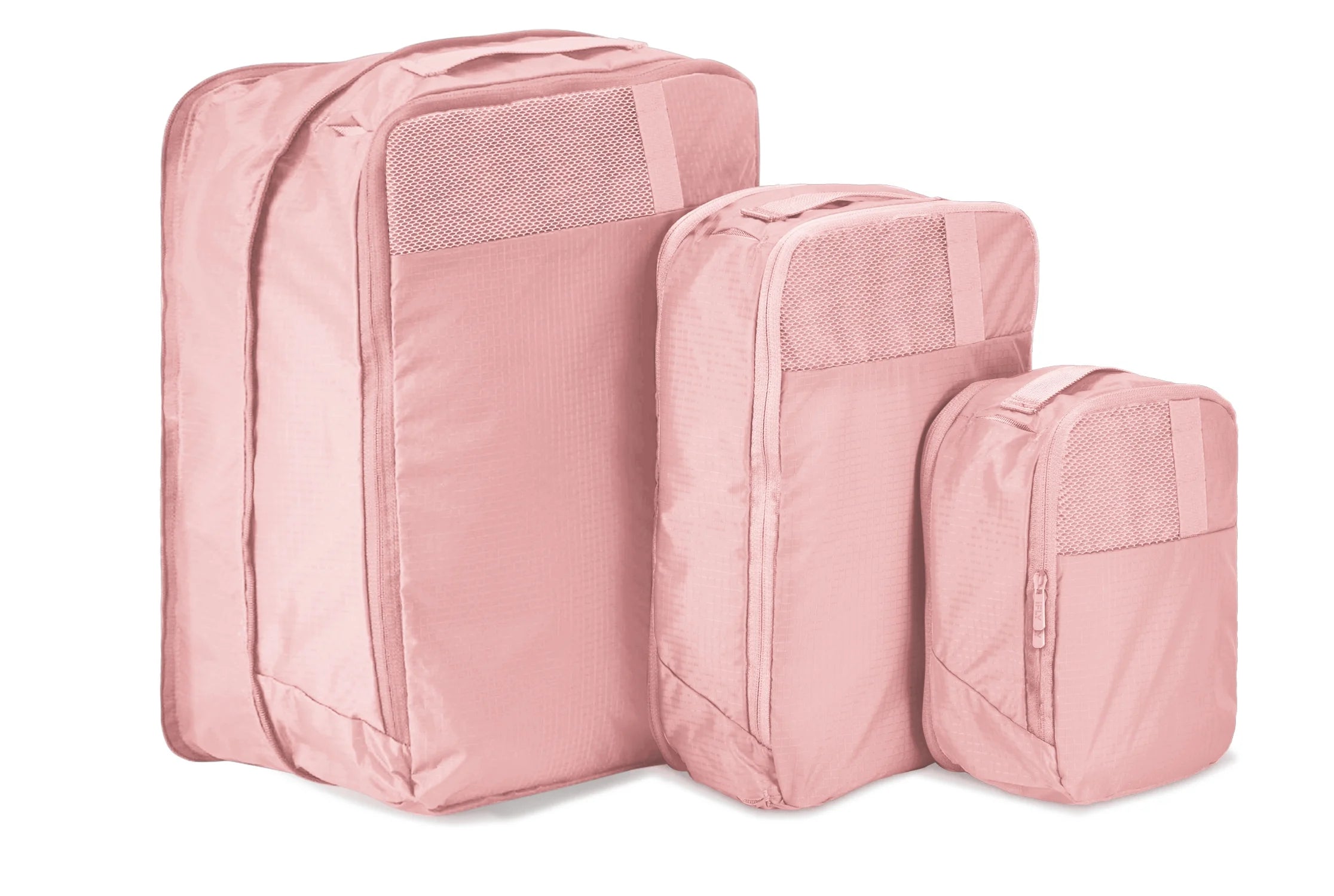 Expandable Packing Cubes 3-Piece Set, Rose Gold