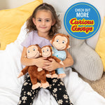 Curious George in Pajamas Monkey Stuffed Animal Plush Toys Soft Cute Cuddle Plushie Gifts for Baby and Toddler Boys and Girls - 12" Stuffed Animal