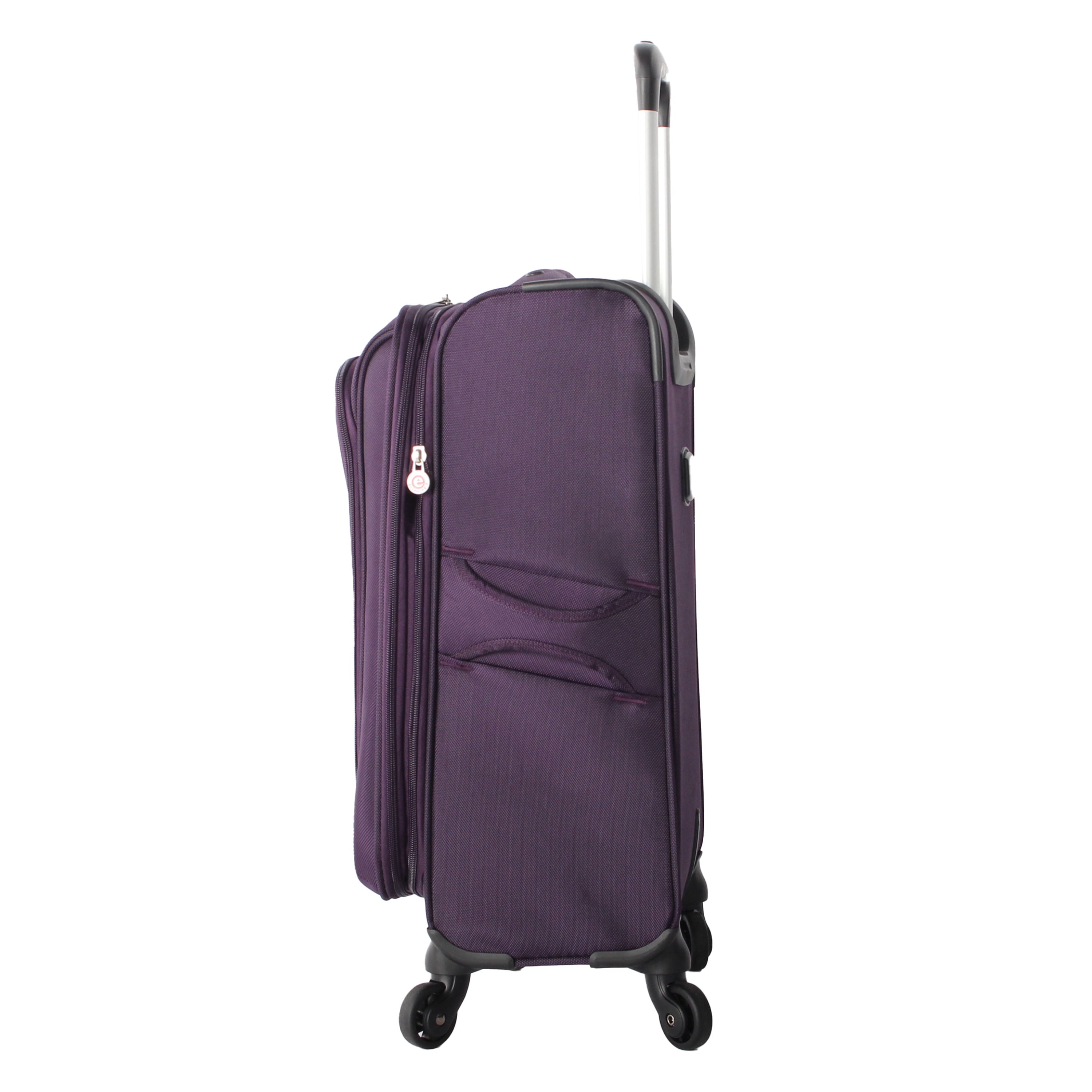 Arendale 20" Softside Expandable Rolling Spinner Carry-On Luggage, Purple