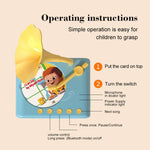 Interactive Storytelling Music Player for Kids – Educational Toddler Gramophone with 96 Sound Cards