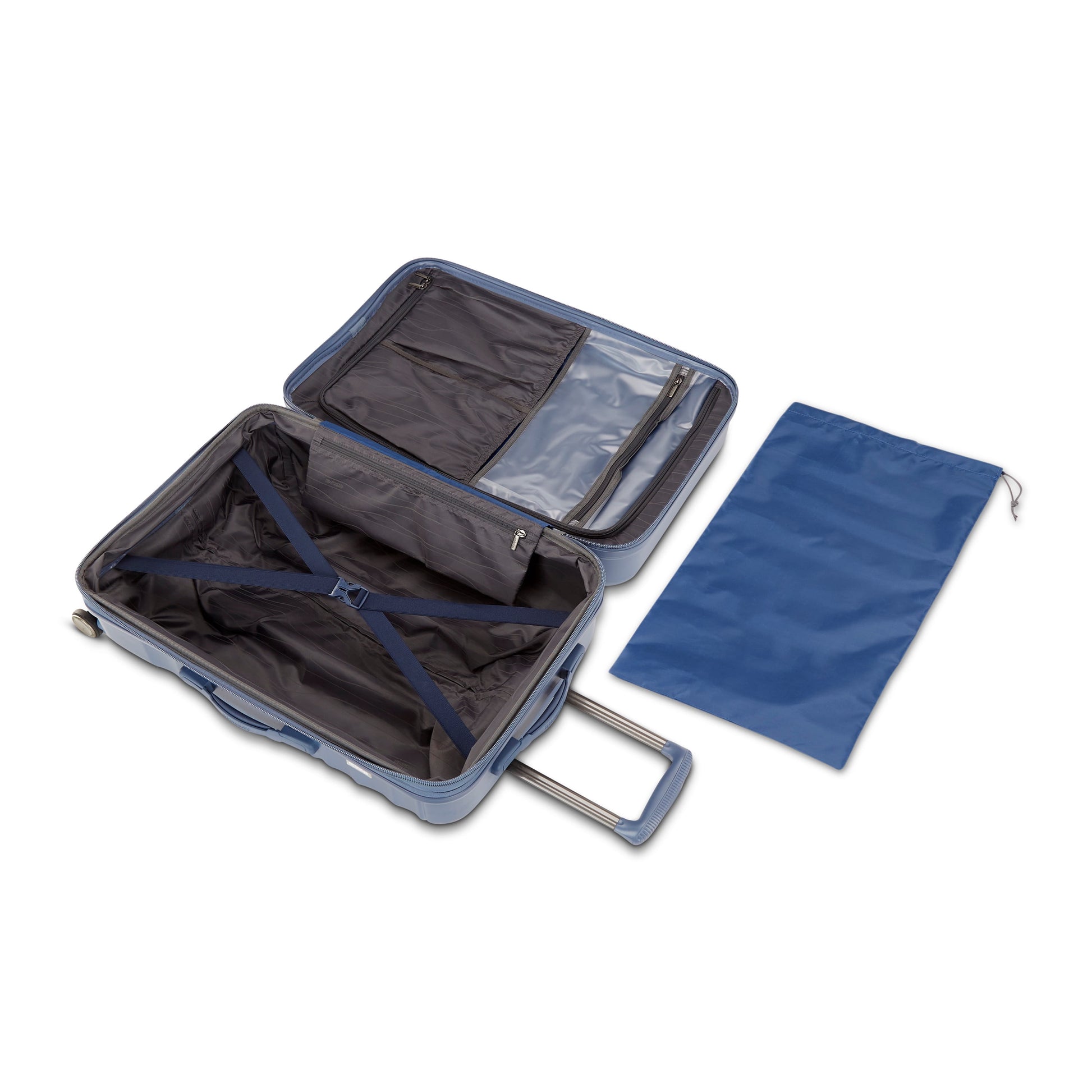 Cascade 28" Hardside Large Checked Upright Spinner Luggage