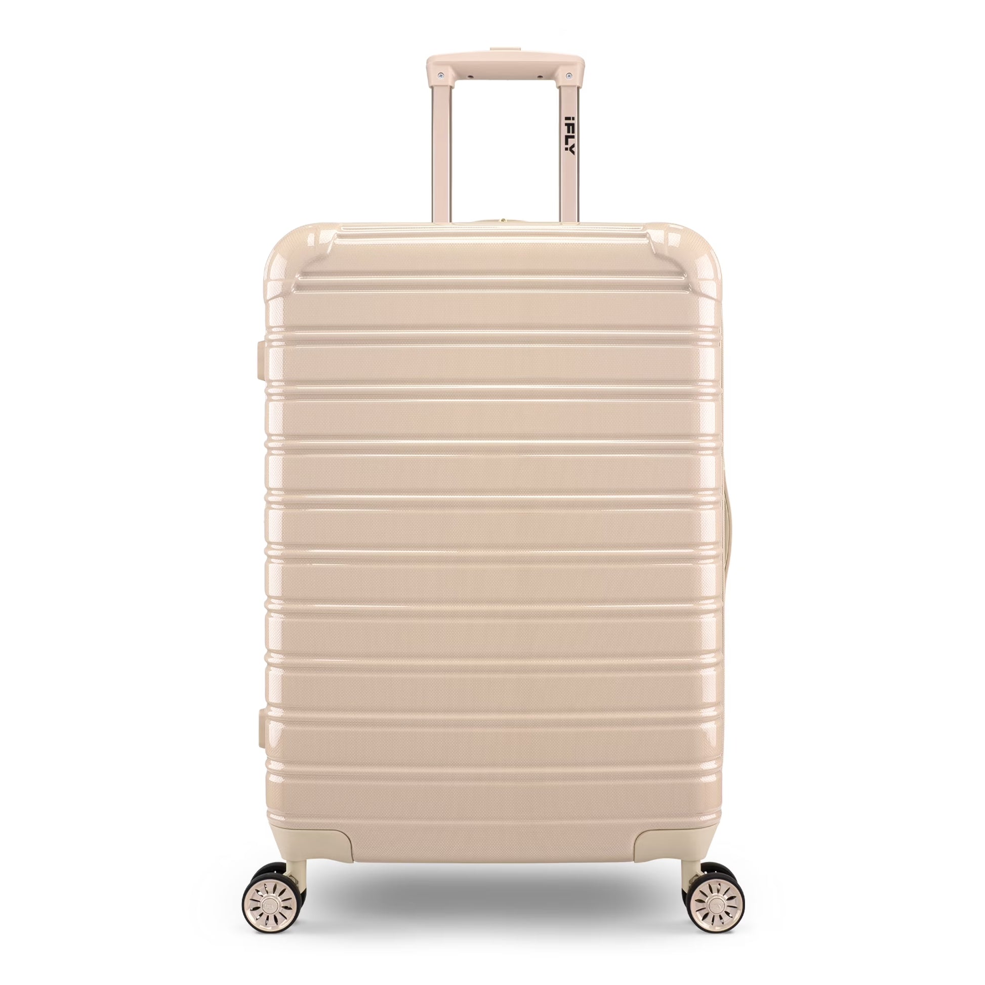 Hardside Fibertech Luggage 24" Checked Luggage, Champagne