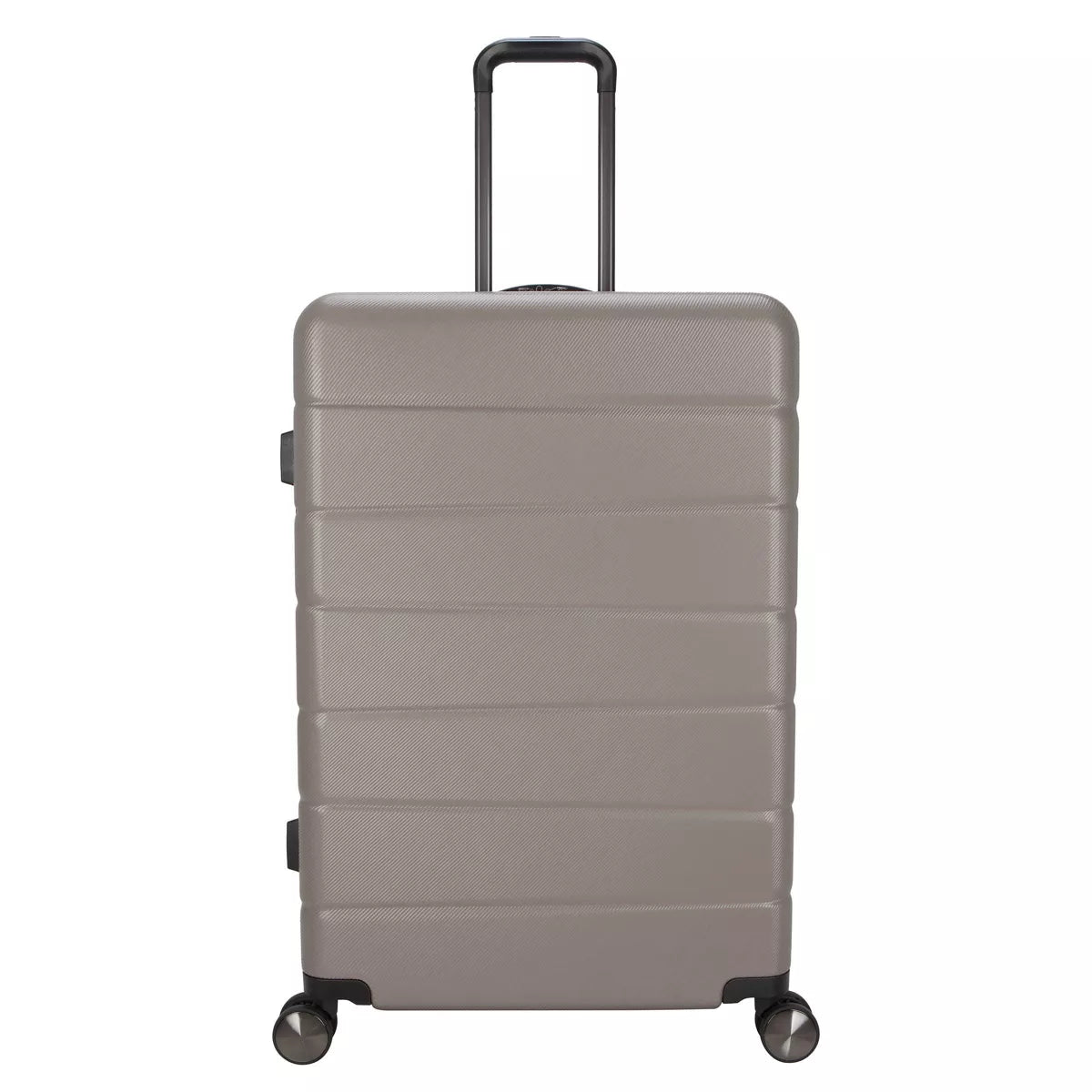 Skyline Hardside Large Checked Spinner Suitcase