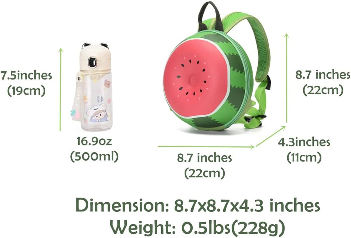 Toddler Backpack Leash,Child Safety Harness Backpack,Kids Backpack Harness Leash,Toddler Waterproof anti Lost Leash,Fruit Pattern,For Age 1-10 Years (Watermelon), 9X9X4 Inch (LT010)