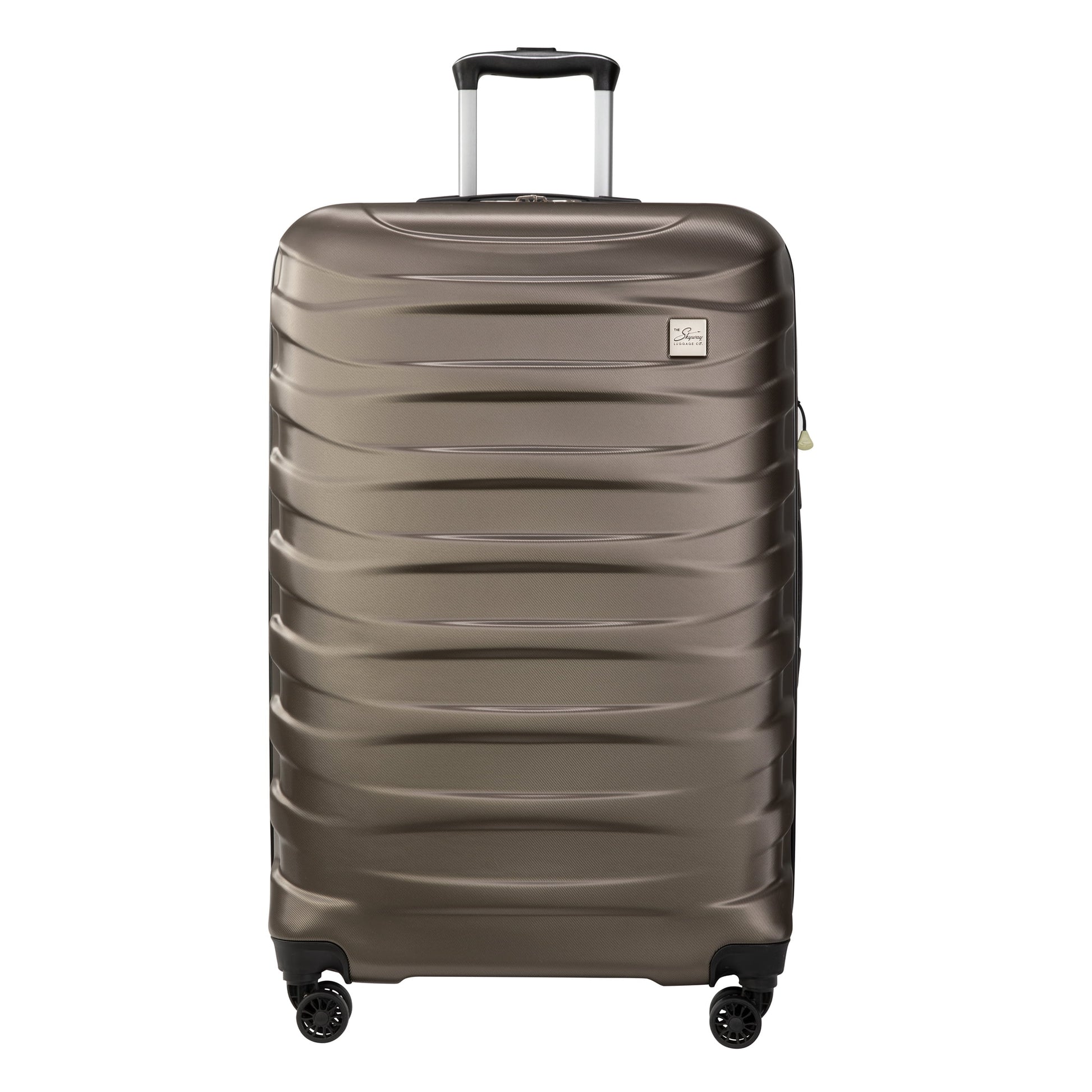 Luggage Camano Hardshell 28" Expandable Large Checked Luggage with Spinner Wheels, Bronze