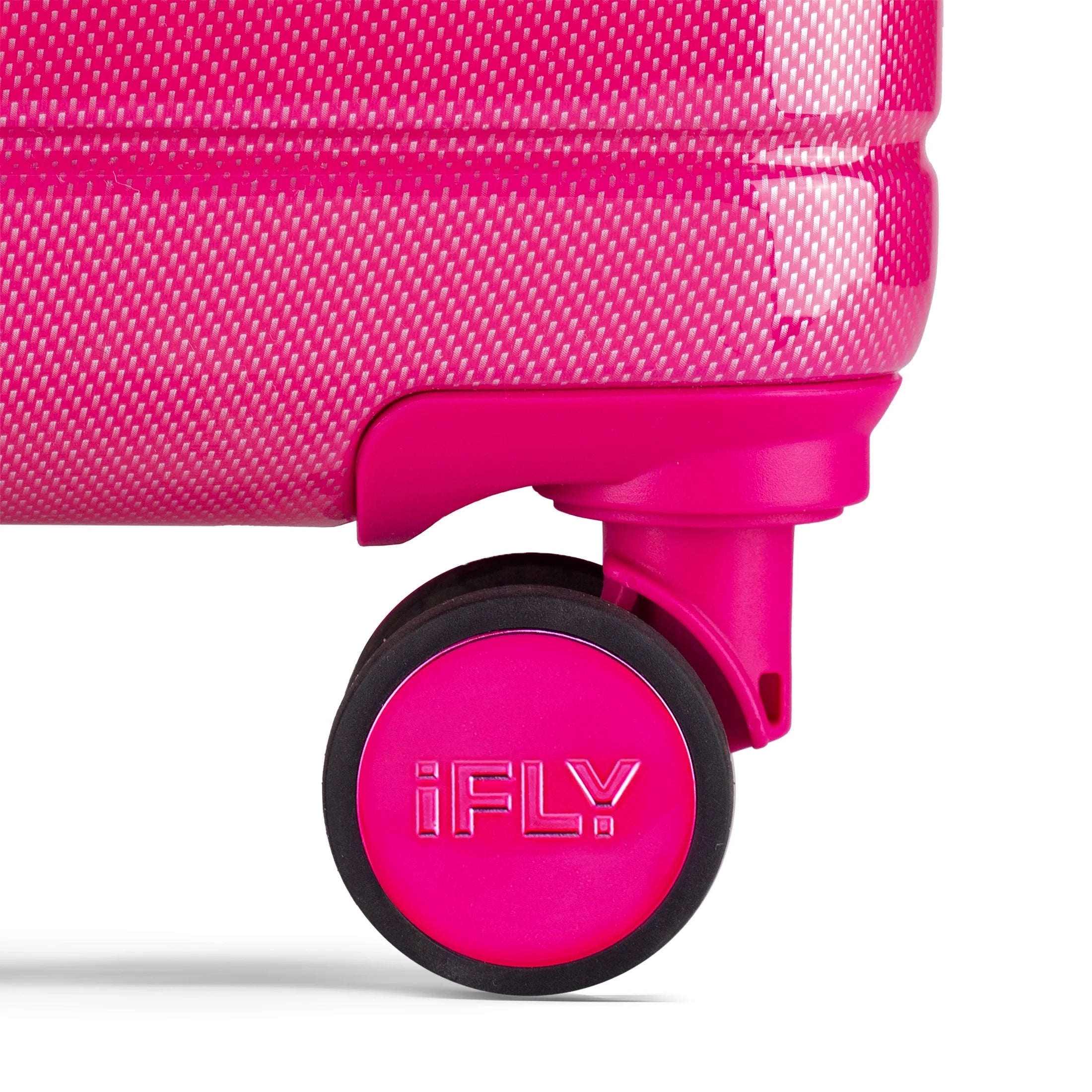 Hardside Fibertech 3.0 28" Checked Luggage, Very Berry