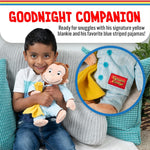 Curious George in Pajamas Monkey Stuffed Animal Plush Toys Soft Cute Cuddle Plushie Gifts for Baby and Toddler Boys and Girls - 12" Stuffed Animal